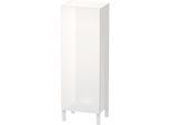 Duravit L-Cube Halbhochschrank LC1179L2222 50x36,3x132cm, Tür links, weiß hochglanz