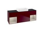 Villeroy und Boch Finion Waschtischunterschrank G742HHHB 160x60,3x50,1cm, Regale sand matt lacquer, Peony Matt