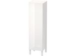 Duravit L-Cube Halbhochschrank LC1178L2222 40x36,3x132cm, Tür links, weiß hochglanz