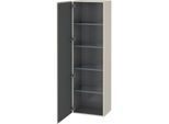 Duravit L-Cube Hochschrank LC1181L9191 50x36,3x176cm, Tür links, taupe matt
