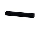 Duravit L-Cube Regalelement LC120104040 100 x 14 cm, schwarz hochglanz, 3 Fächer, horizontal