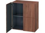 Duravit L-Cube Halbhochschrank LC117707979 70x36,3x80cm, 2 Türen, nussbaum natur