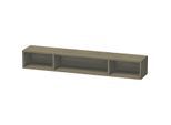 Duravit L-Cube Regalelement LC120003535 80 x 14 cm, Eiche terra, 3 Fächer, horizontal