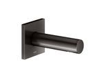 KEUCO IXMO Wanneneinlauf 59545350002 Ausladung 130 mm, titanschwarz gebürstet, eckige Rosette