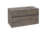 Villeroy und Boch Collaro Waschtischunterschrank C04000RK 100x54,8x50cm, Waschtisch rechts, Stone Oak