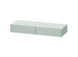 Duravit DuraStyle Schubkastenablage DS827100707 120 x 44 cm, 2 Schubkästen, betongrau matt, mit Konsolenträger