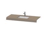 Duravit DuraStyle Waschtisch-Konsole DS828C03535 55x80x10cm, 1 Ausschnitt, Eiche terra