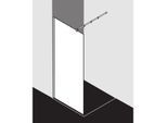 Kermi Walk-In XB Glasanlage WIW XBWIW09020VPK 90x200cm, ESG klar mit KermiClean