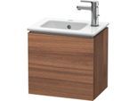 Duravit L-Cube Waschtisch-Unterschrank LC6272L7979 42x29,4x40cm, wandhängend, Tür links, nussbaum natur