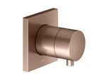 KEUCO IXMO Fertigmontageset 59548291002 Unterputz-3-Wege-Umstellventil, eckig, rotgold gebürstet