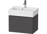 Duravit L-Cube Waschtisch-Unterschrank LC611904949 58,4x39,1x39,4cm, 1 Auszug, wandhängend, graphit matt