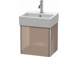 Duravit XSquare Waschtisch-Unterschrank XS4090L8686 43,4x39,7x34cm, Tür links, cappuccino hochglanz