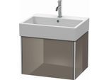 Duravit XSquare Waschtisch-Unterschrank XS409308989 58,4x39,7x46cm, 1 Auszug, Flannel Grey hochglanz