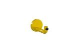 Hewi 477 Wandhaken 477.90.03518 100mm, Türpuffer schwarz, senfgelb