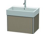 Duravit XSquare Waschtisch-Unterschrank XS409407575 68,4x39,7x46cm, 1 Auszug, Leinen