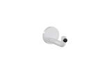 Hewi 477 Wandhaken 477.90.03598 100mm, Türpuffer schwarz, signalweiß