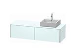 Duravit XSquare Waschtisch-Unterschrank XS4904R0909 160x40x54,8cm, Auszüge, rechts, Lichtblau matt