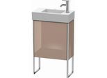 Duravit XSquare Waschtisch-Unterschrank XS4471L8686 48,4x49,1x24cm, Tür links, cappuccino hochglanz