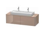 Duravit XSquare Waschtisch-Unterschrank XS4905M8686 140x40x54,8cm, 2 Auszüge, cappuccino hochglanz