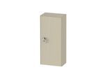 Duravit White Tulip Halbhochschrank WT1323RH3H3 40 x 24 cm, Taupe Hochglanz, 1 Türe rechts mit Griff, 2 Glasfachböden