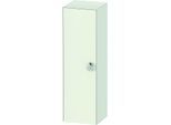 Duravit White Tulip Halbhochschrank WT1333L3636 40 x 36 cm, Weiß Seidenmatt, 1 Türe links mit Griff, 3 Glasfachböden