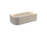Bette BetteLux Oval Silhouette Badewanne 3436-001CELVS pergamon, 185x85x45cm