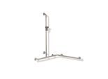 Hewi 805 Dusch-/Wannenhandlauf 805.35.33092 1250 x 762 x 762 mm, Brausehalter anthrazit