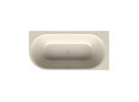 Bette BetteLux Oval Silhouette Badewanne 3437-001CELVS pergamon, 195x95x45cm