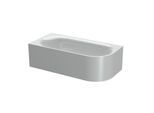 Bette BetteLux Oval Silhouette Badewanne 3427-002CERVS manhattan, 195x95x45cm