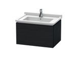 Duravit L-Cube Waschtisch-Unterschrank LC616401616 67 x 46,9 cm, Eiche schwarz, 1 Auszug, wandhängend