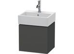 Duravit L-Cube Waschtisch-Unterschrank LC6245R4949 43,4x34,1x40cm, wandhängend, Tür rechts, graphit matt