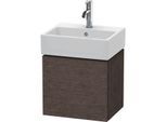 Duravit L-Cube Waschtisch-Unterschrank LC6245L7272 43,4x34,1x40cm, wandhängend, Tür links, eiche dunkel gebürstet