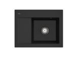 Villeroy und Boch Subway 45 Compact Einbauspüle 331300J0 Einbauspüle rechts, 650x220x510mm, chromite CeramicPlus
