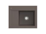 Villeroy und Boch Subway 45 Compact Einbauspüle 331300TR Einbauspüle rechts, 650 x 510 mm, timber CeramicPlus