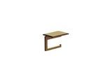 Kludi VELA C Toilettenpapierhalter 31971N1 mit Ablage Brushed Bronze