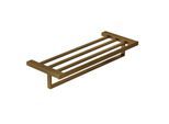 Kludi VELA C Handtuchablage mit 31989N1 Badetuchhalter Brushed Bronze