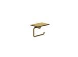 Kludi VELA R Toilettenpapierhalter 58971N1 mit Ablage Brushed Bronze
