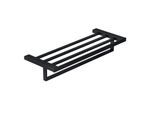 Kludi VELA C Handtuchablage mit 31989N2 Badetuchhalter Brushed Gunmetal