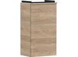 hansgrohe Xelu Q Waschtischunterschrank 54013000 340x605x245mm, für Handwaschbecken, links, Eiche Natur, chrom