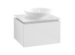 Villeroy & Boch Legato Waschtischunterschrank B56700DH 60x38x50cm, Glossy White