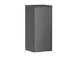 hansgrohe Xevolos E Halbhochschrank 54217770 400x360x890mm, rechts, schiefergrau matt, schiefergrau metallic