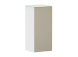 hansgrohe Xevolos E Halbhochschrank 54212390 400x360x890mm, links, mattweiß, bronze Struktur
