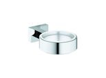 Grohe Essentials Cube Halter 40508001 chrom, für Glas, Seifenpender oder Seifenschale