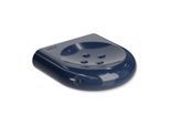Hewi 477 Seifenhalter 477.02.10050 stahlblau, 97mm, mit Noppen