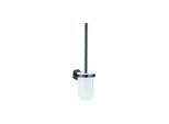 Grohe Essentials WC-Bürstengarnitur 40374A01 hard graphite, Wandmodell, verdeckte Befestigung