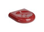 Hewi 477 Seifenhalter 477.02.10033 rubinrot, 97mm, mit Noppen