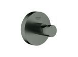 Grohe Essentials Bademantelhaken 40364AL1 hard graphite gebürstet, verdeckte Befestigung