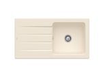 Villeroy & Boch Architectura Einbauspüle 336001FU mit Ablaufgarnitur und Handbetätigung, Ivory