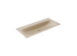 Keuco Edition 11 Art Einbauwaschtisch 32590521200 ohne Hahnloch, 120,6 x 0,4 x 49,3 cm, sand