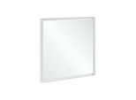 Villeroy und Boch Subway 3.0 Spiegel A4638000 Aluminiumrahmen, 80 x 75 x 4,75 cm, weiß matt